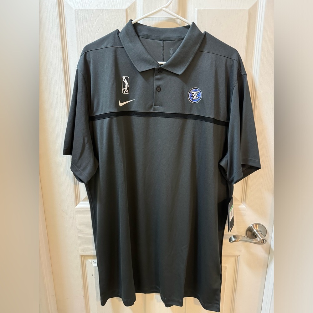 Nike Texas Legends NBA G League Dri-Fit Polo Mens Sz XLT